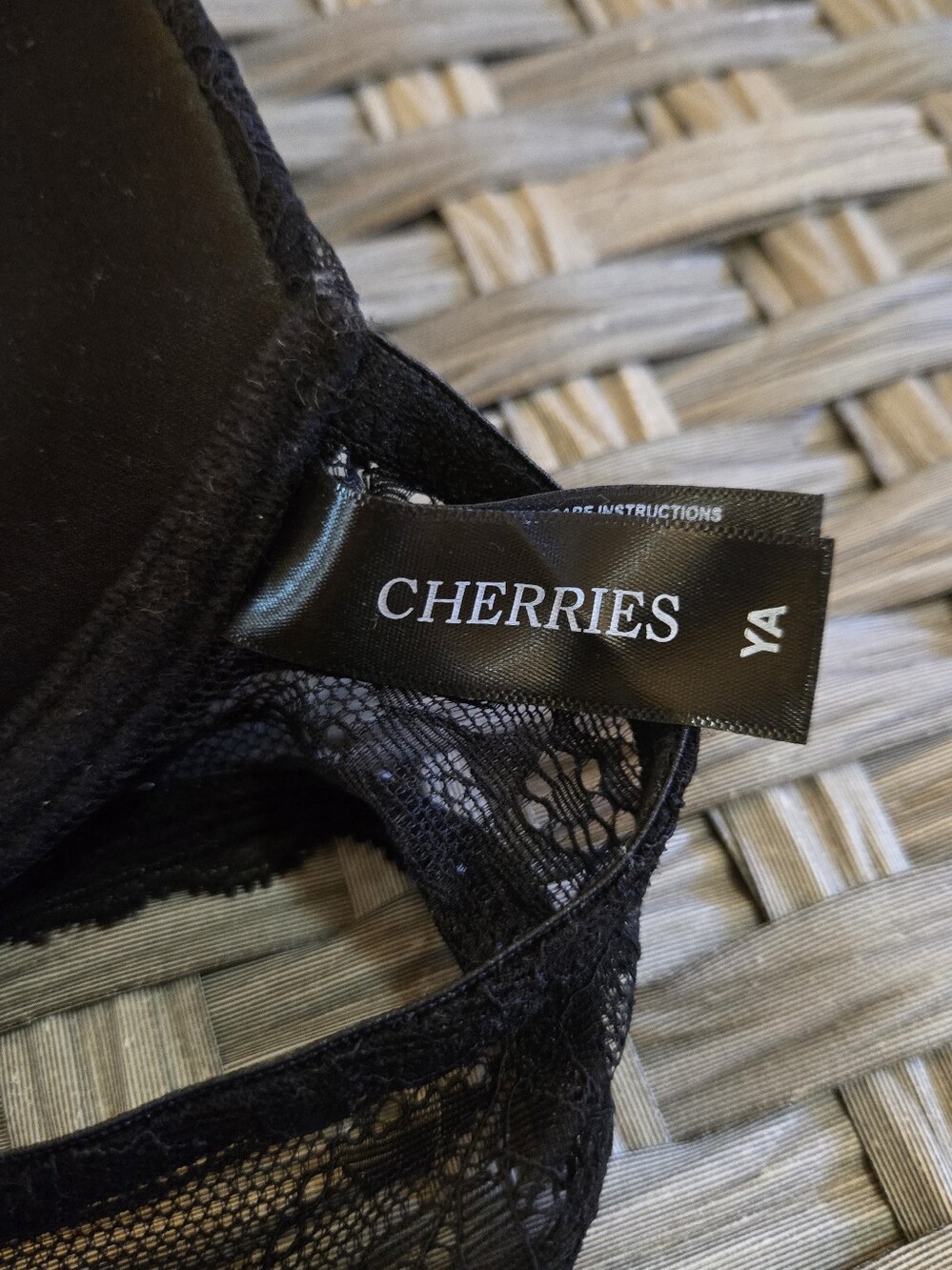 Cherries Weekend Charm Racerback Push-Up Bra - Picture 4 of 6